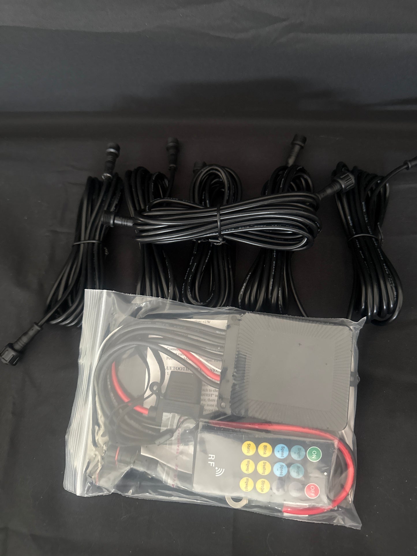 Wiring harness with controller